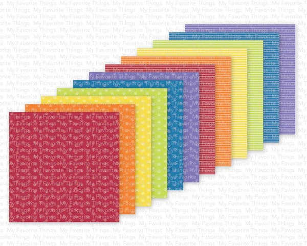 MFT - Rainbow Grid Paper Pad 6x6