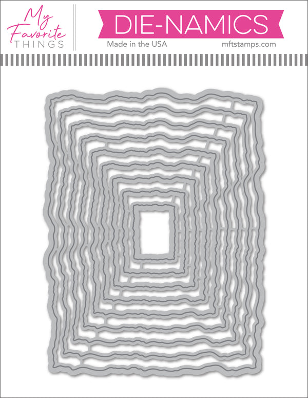 Watercolor Rectangle STAX Die-namics