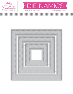 Stitched Square Frames Die-namics