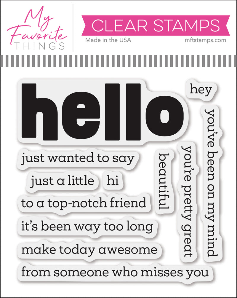 Not-So-Basic Hello Essentials Card Kit