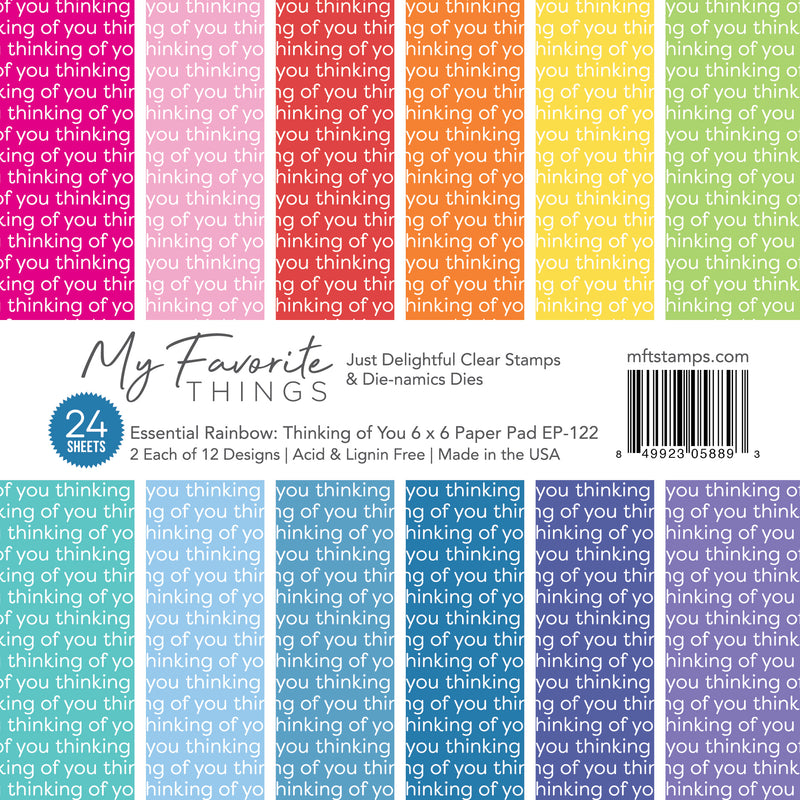 Essential Rainbow: Thinking of You Paper Pad