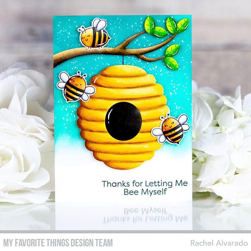 Sending Cozy Feelings and Love : Honey Bee Stamps