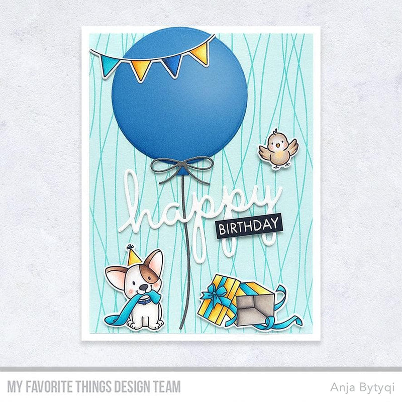 Balloon Strings Background – MFT Stamps